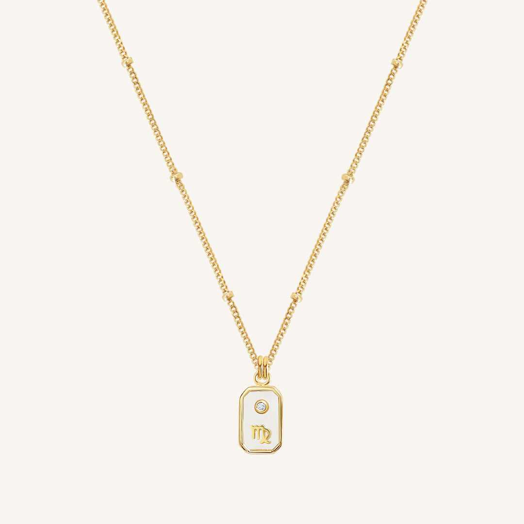 Iridescent Zodiac Necklace