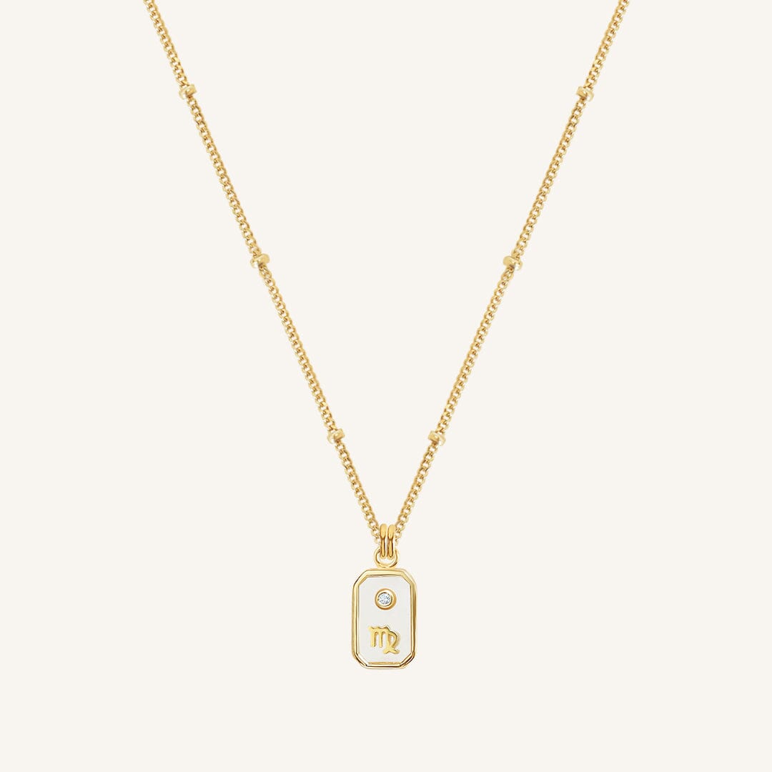 Iridescent Zodiac Necklace