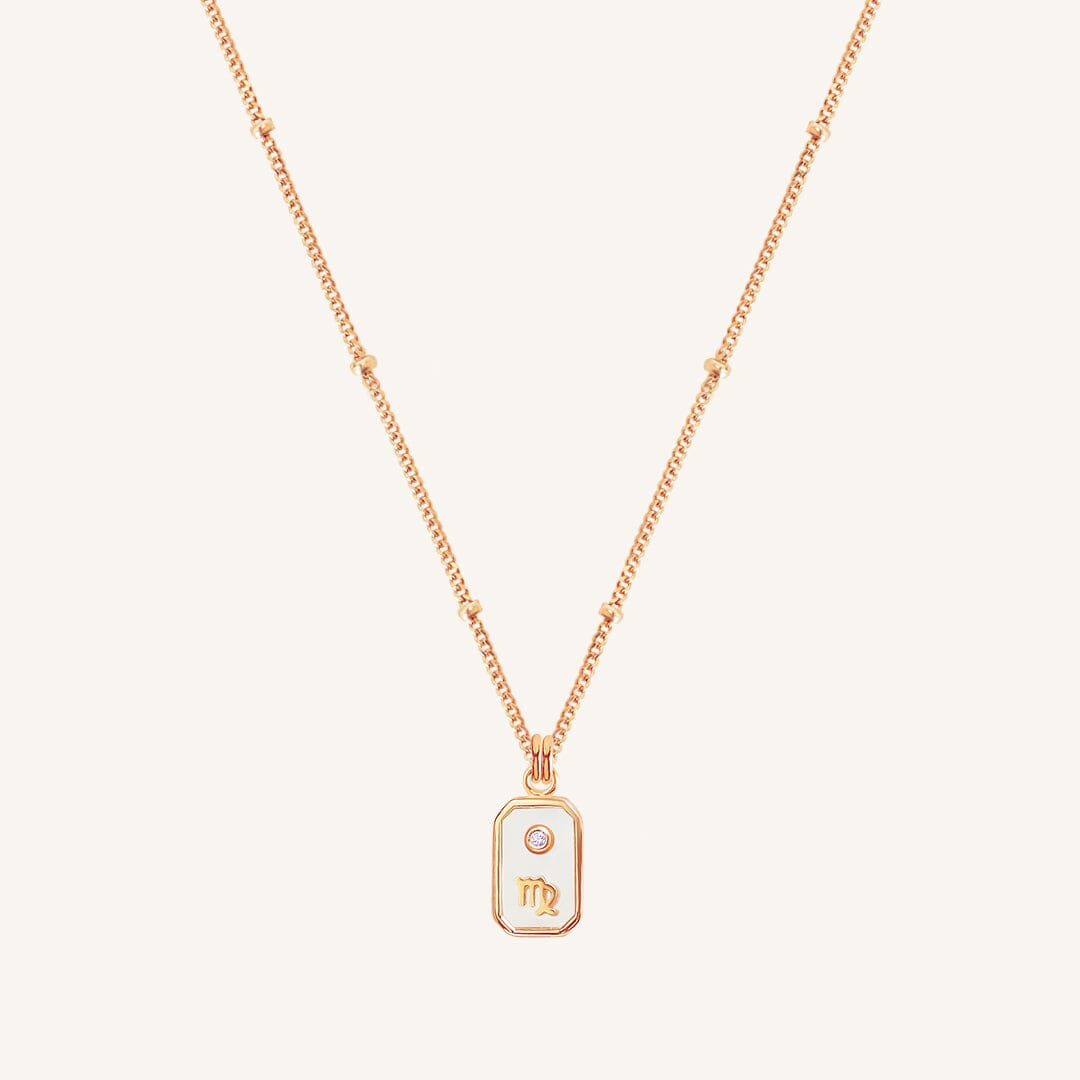 Iridescent Zodiac Necklace