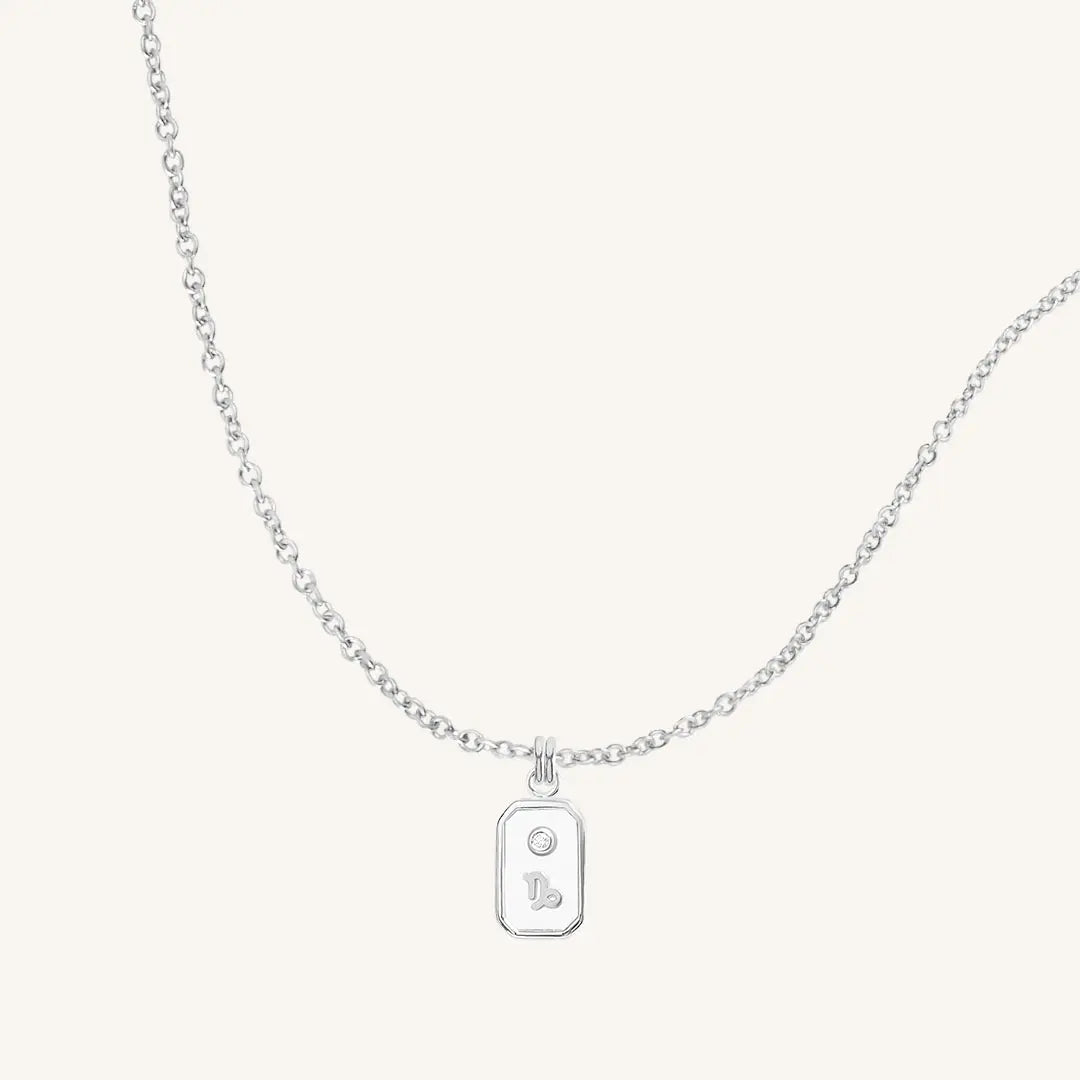 Iridescent Zodiac Necklace