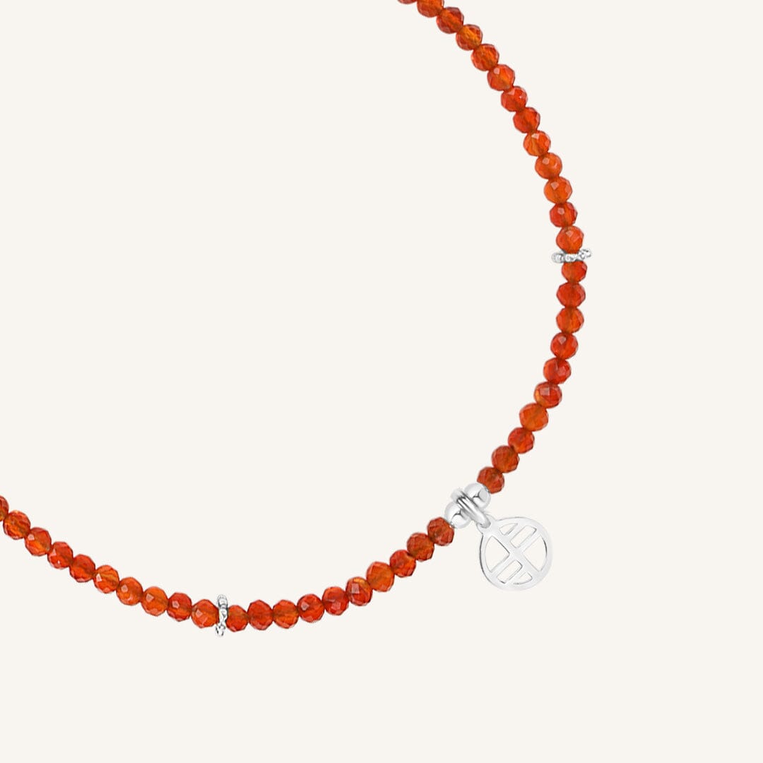 January Birthstone Necklace