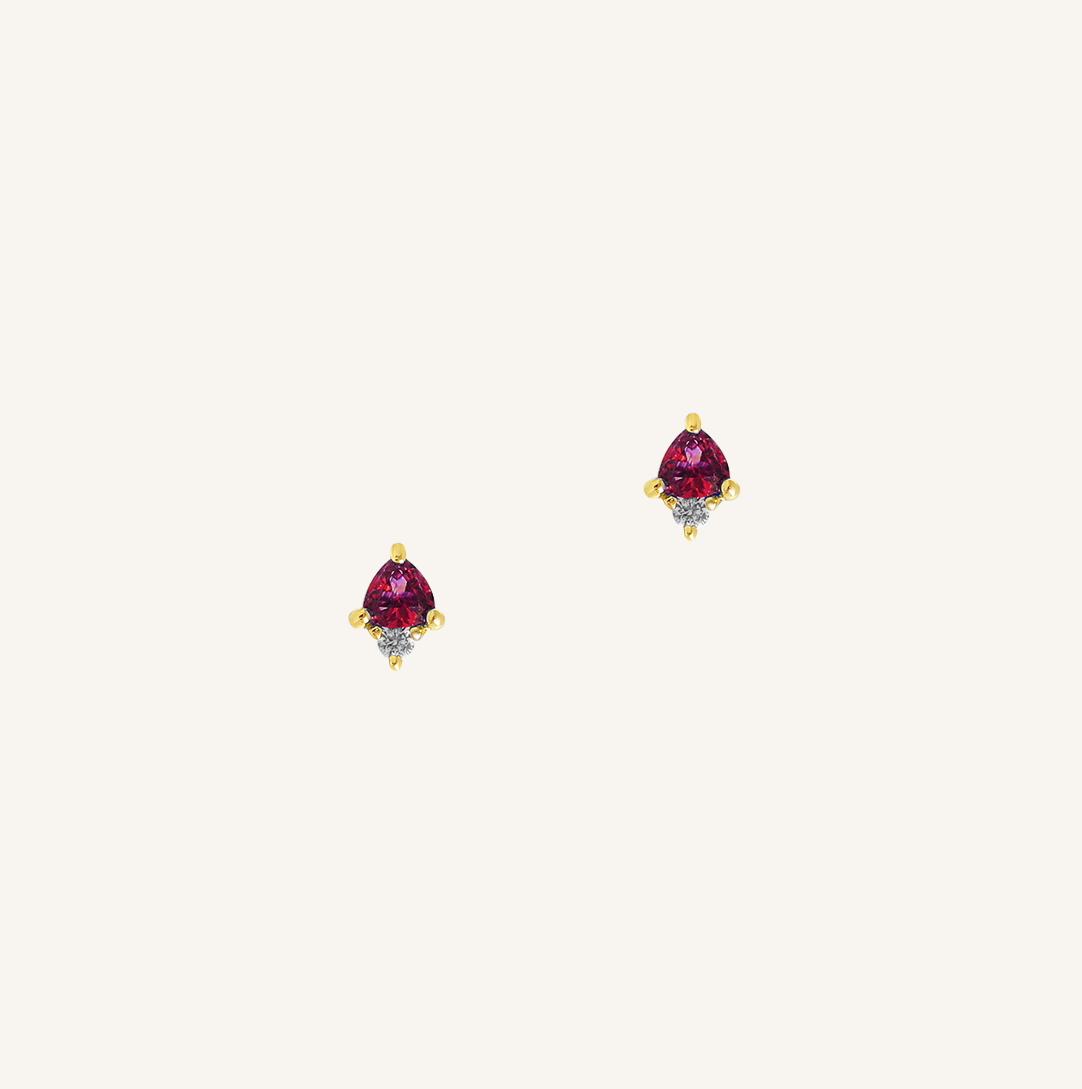 Birthstone Studs