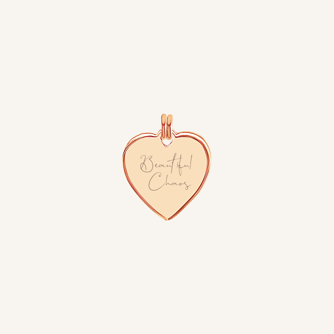 Etch Behold Heart Charm Jessica Urlichs