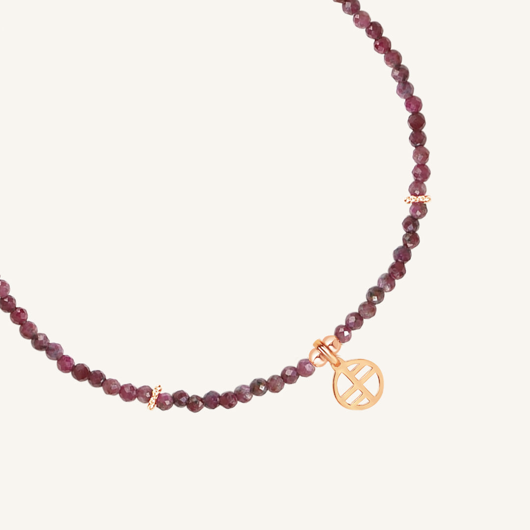 July Birthstone Necklace