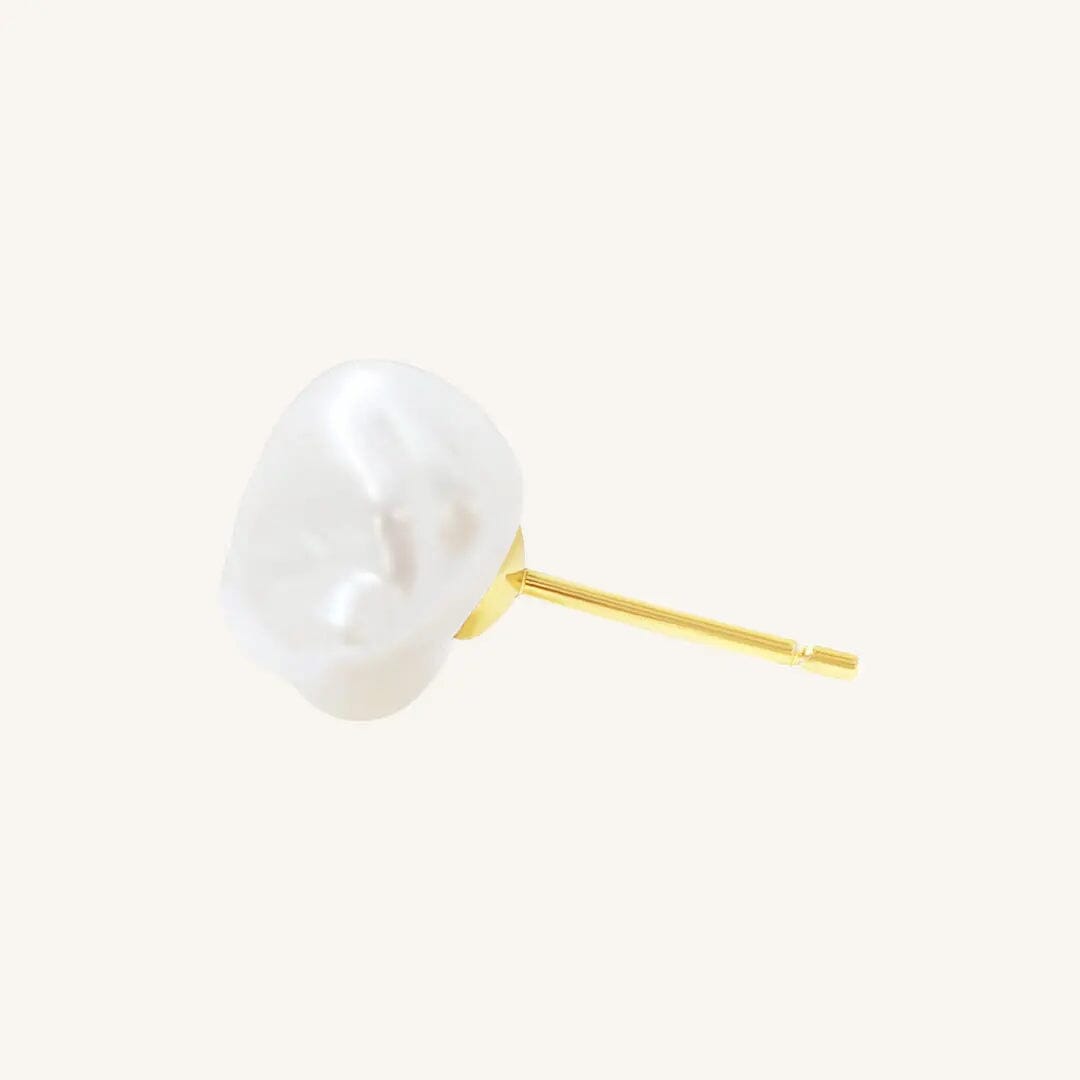 The Keshi Pearl Studs by Francesca Jewellery from the Earrings Collection.
