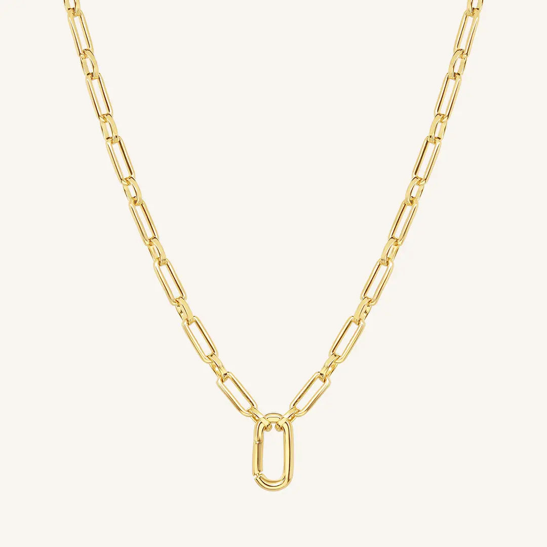 The GOLD Create Link Necklace 51cm by Francesca Jewellery from the Necklaces Collection.