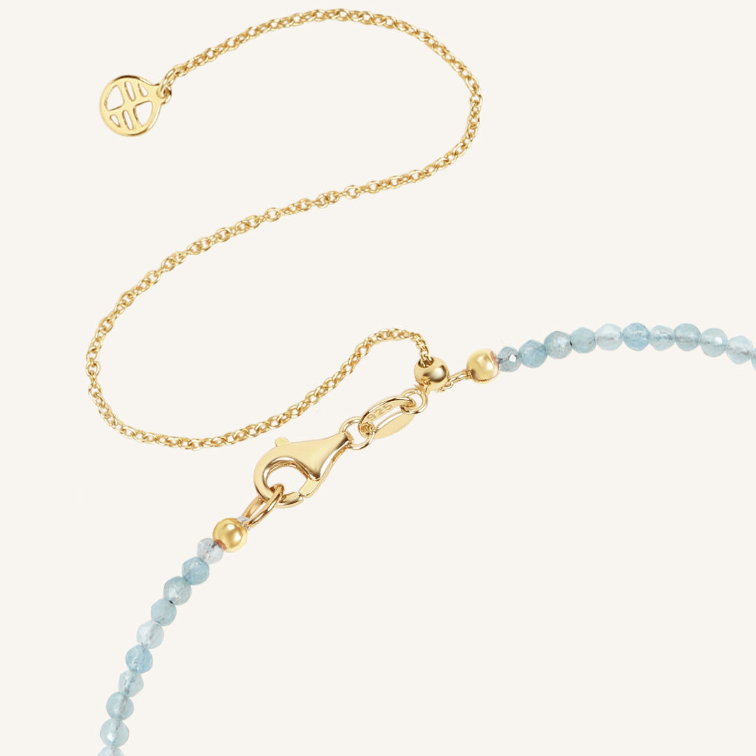 March Birthstone Necklace