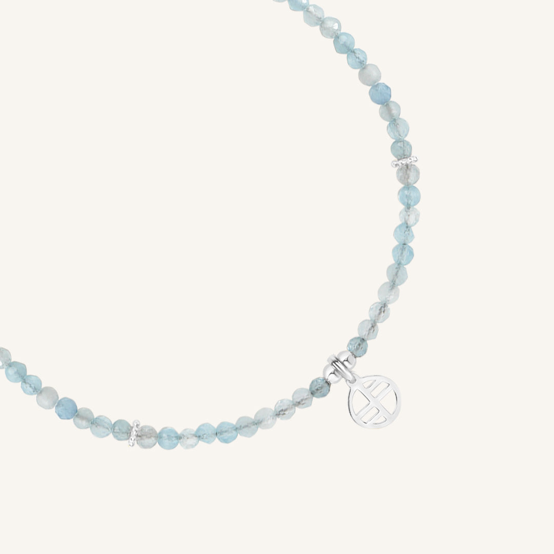 March Birthstone Necklace