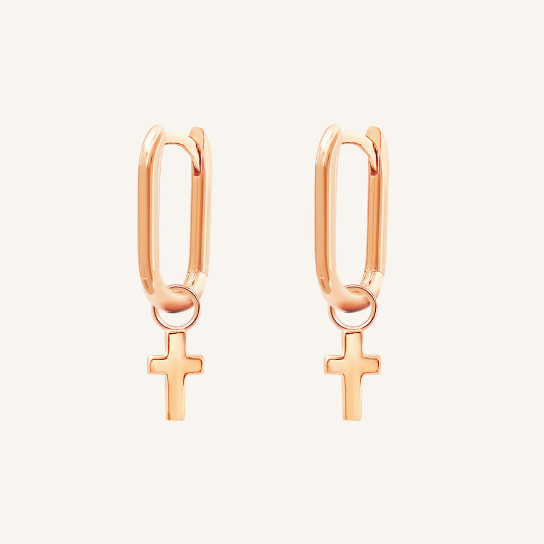 Cross Rectangle Hoops