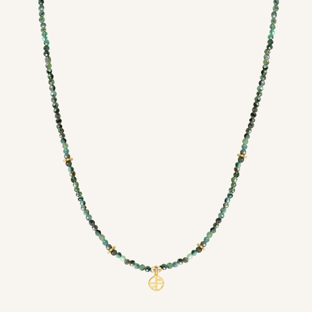 May Birthstone Necklace