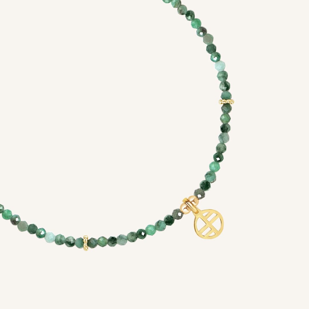 May Birthstone Necklace
