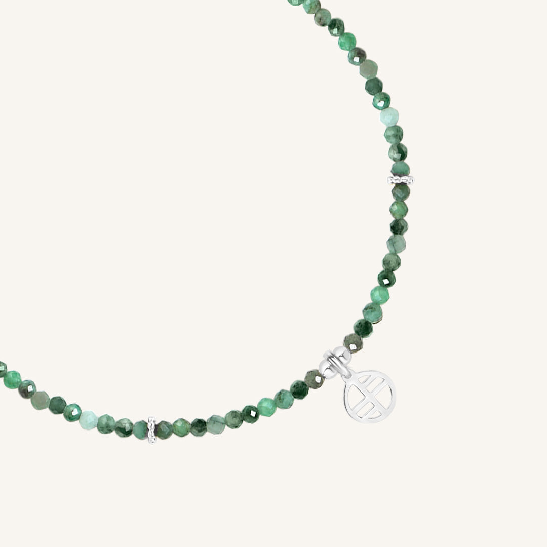 May Birthstone Necklace