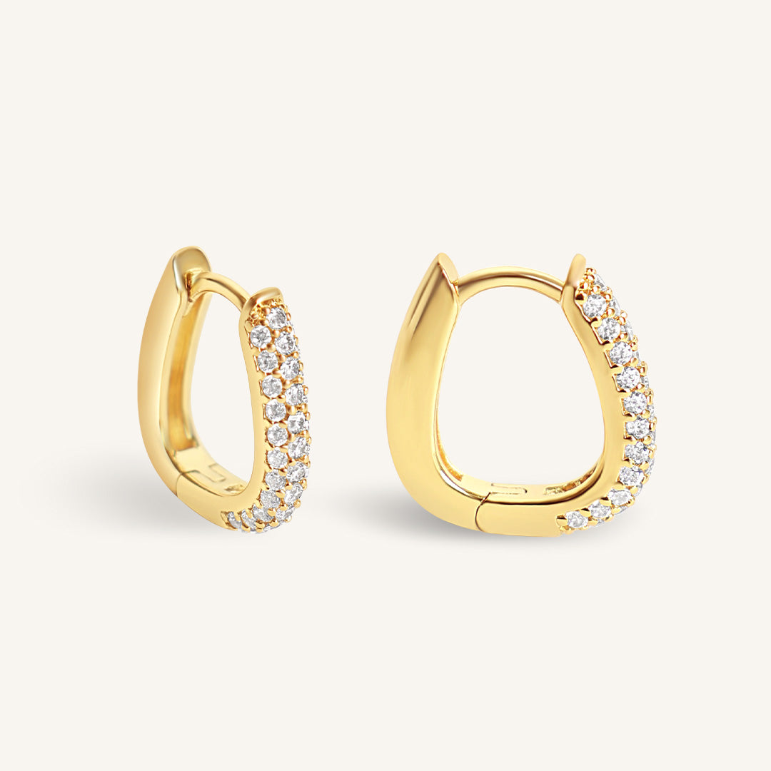 Mimi Pavé Hoops