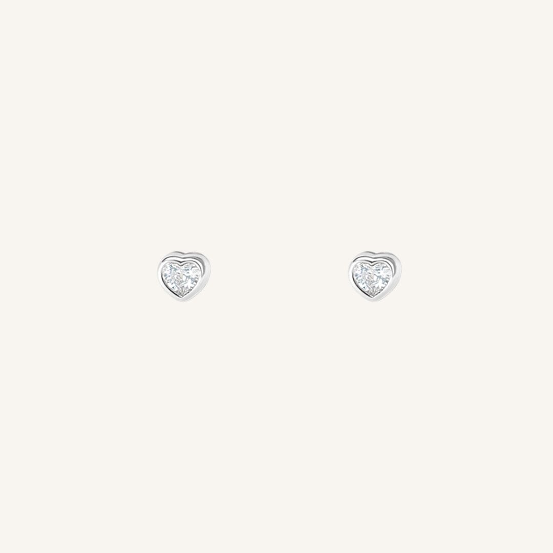 Mini Heart Studs