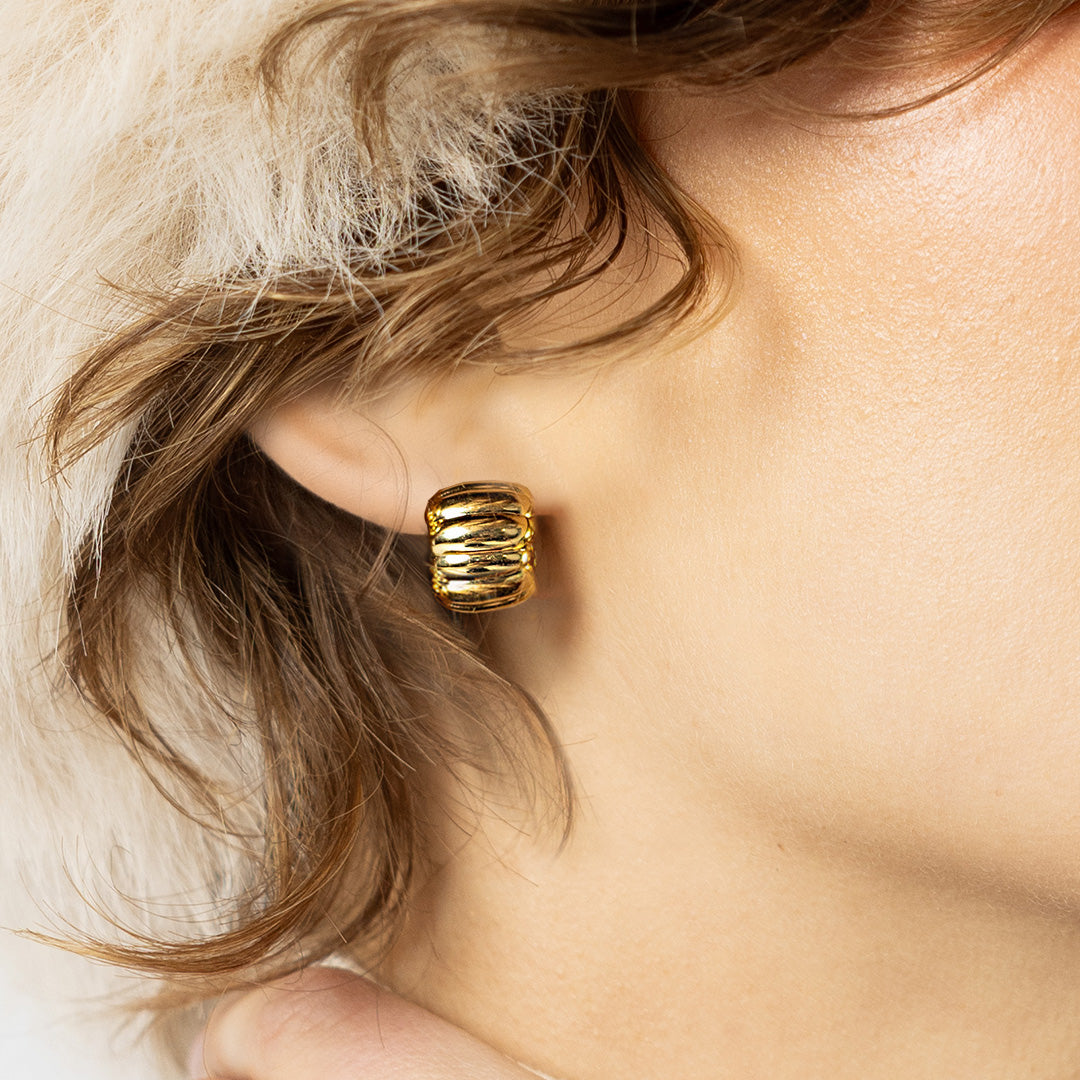 Bold & Cold Earring Set