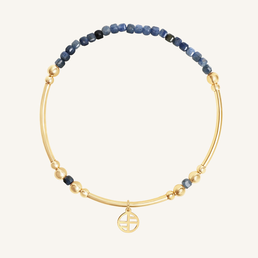 Sapphire Division Charm Bracelet - Stone of Loyalty