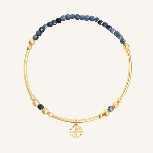 Sapphire Division Charm Bracelet - Stone of Loyalty