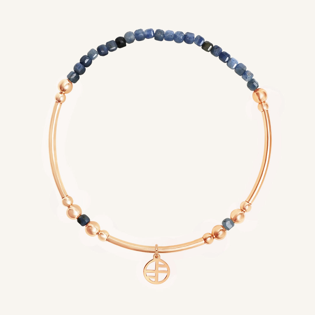 Sapphire Division Charm Bracelet - Stone of Loyalty