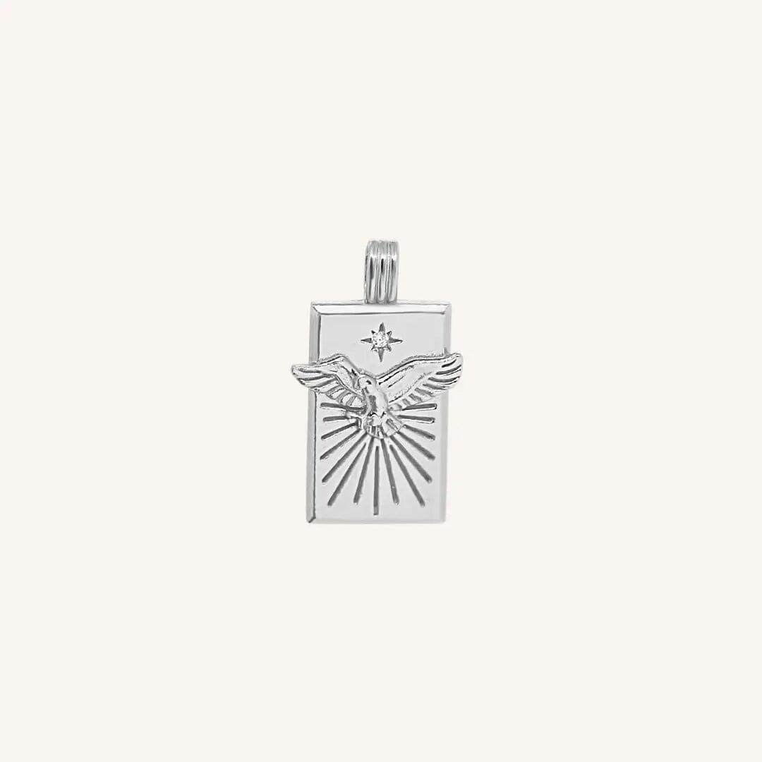 The SILVER Soar Pendant by Francesca Jewellery from the Charms Collection.