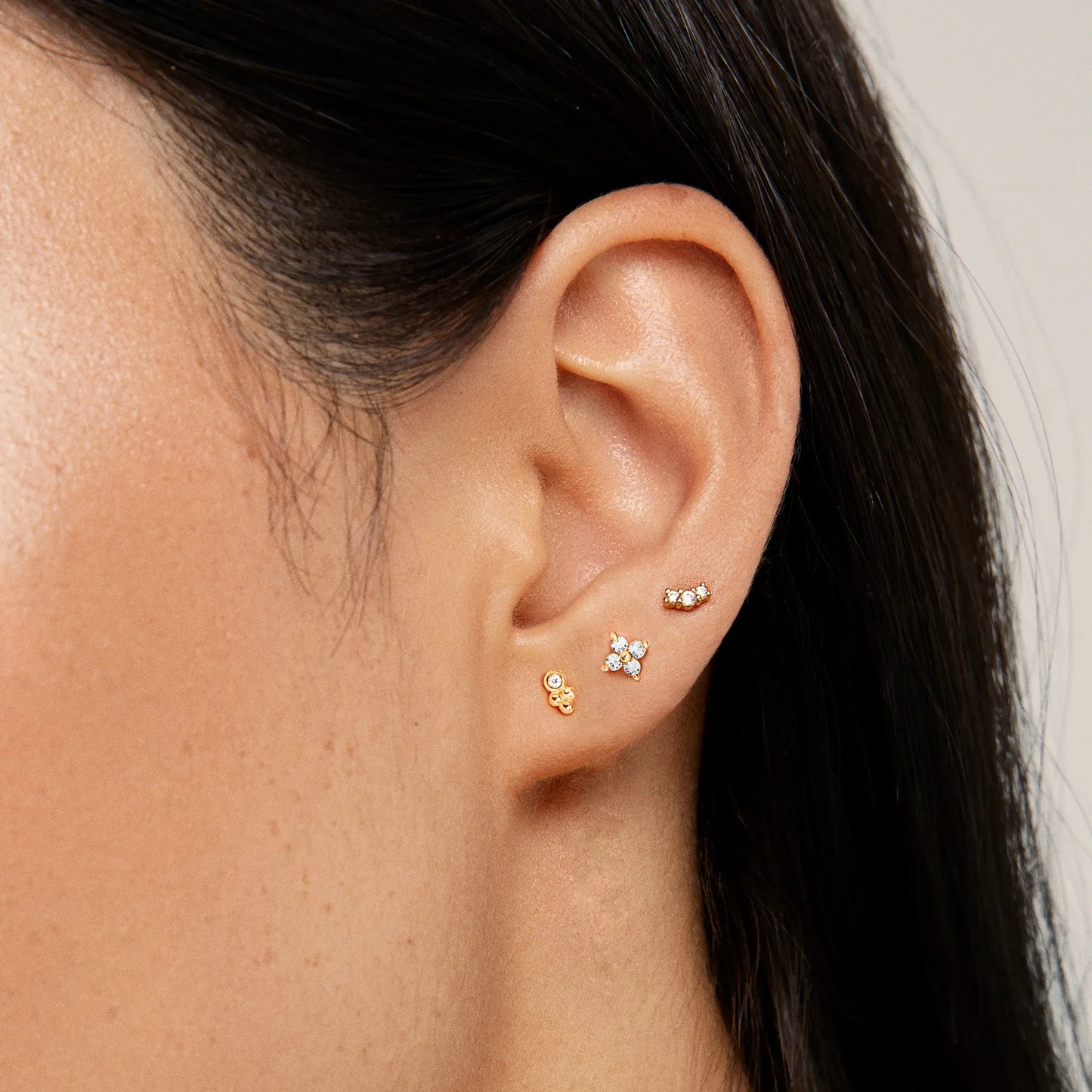 The Cupid Studs by Francesca Jewellery from the Earrings Collection.