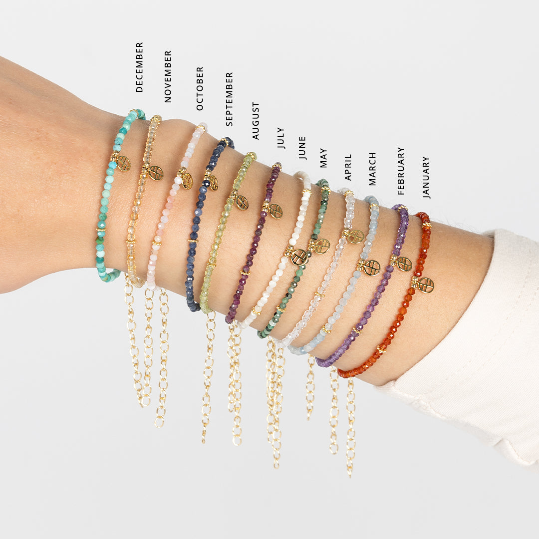 April Birthstone Bracelet