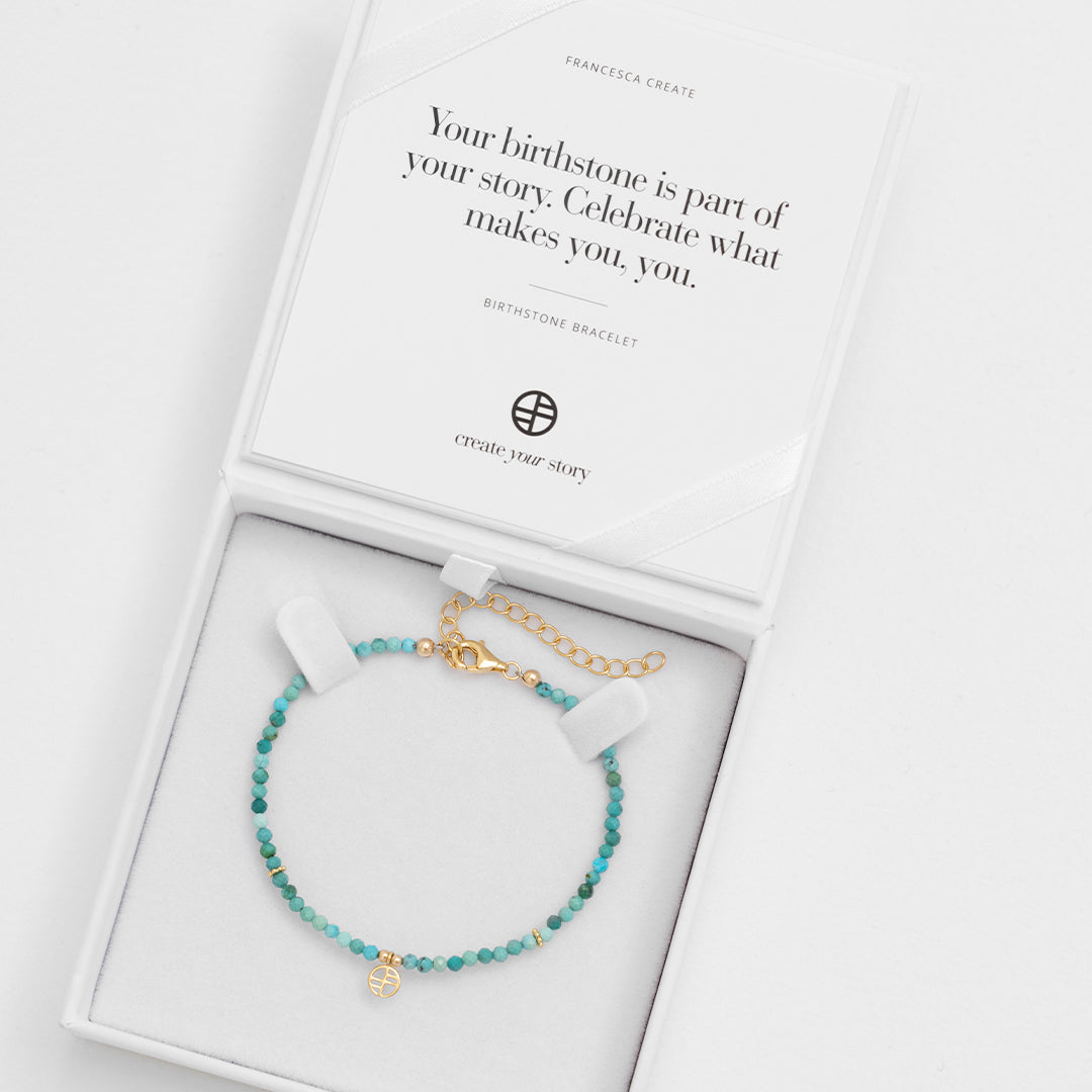 December Birthstone Bracelet