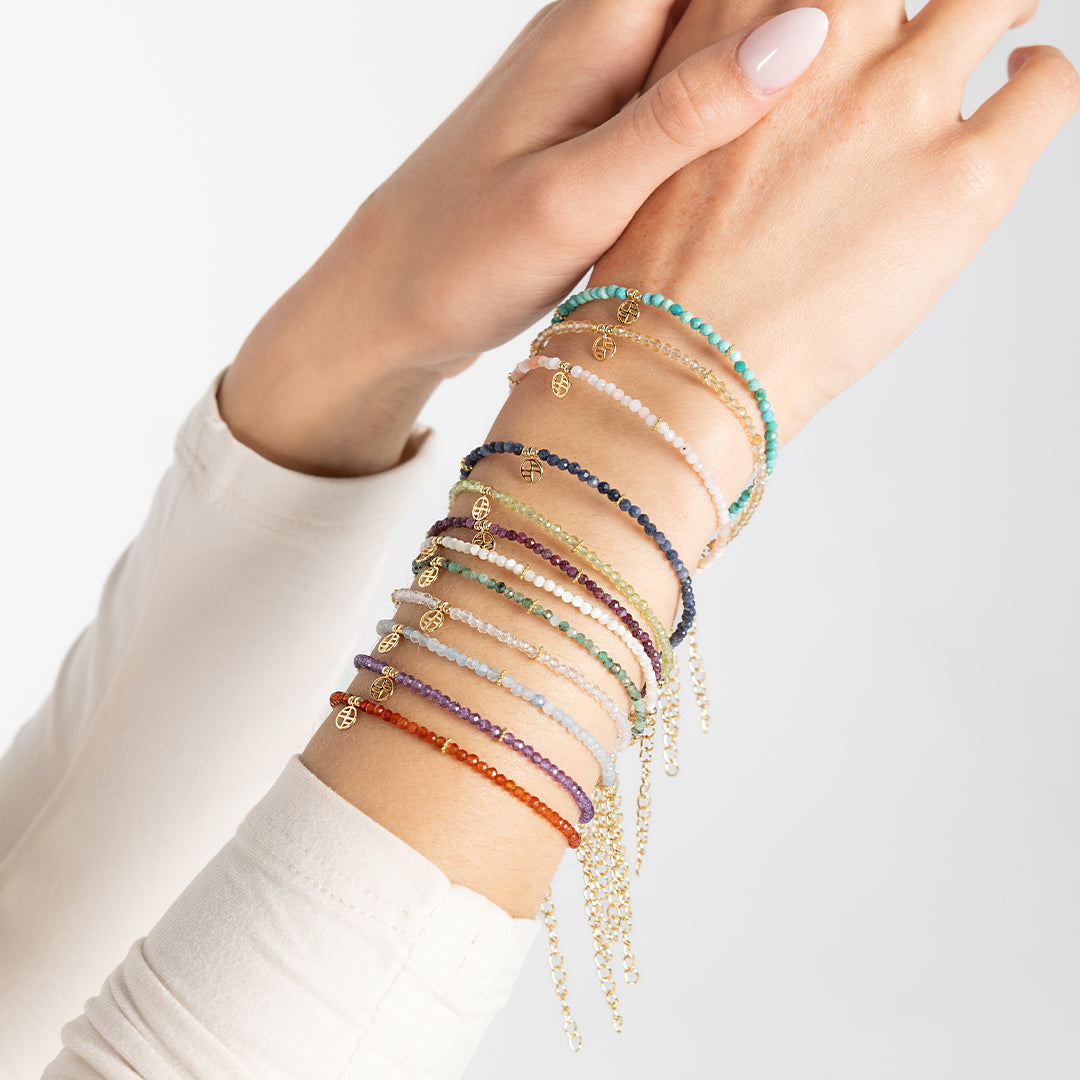 March Birthstone Bracelet