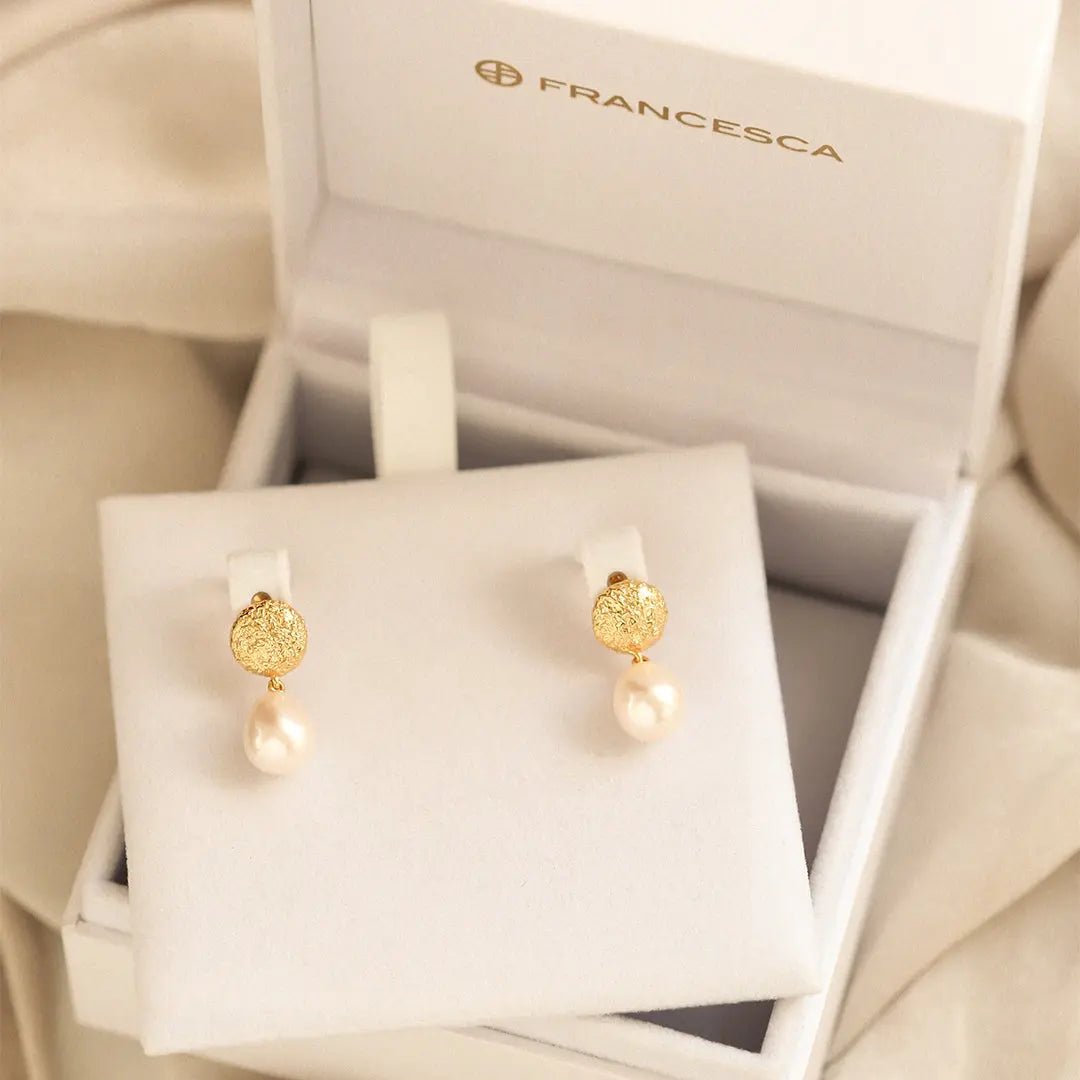 The Darcy Drops by Francesca Jewellery from the Earrings Collection.