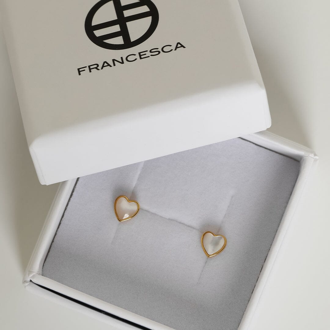 Devote Heart Studs