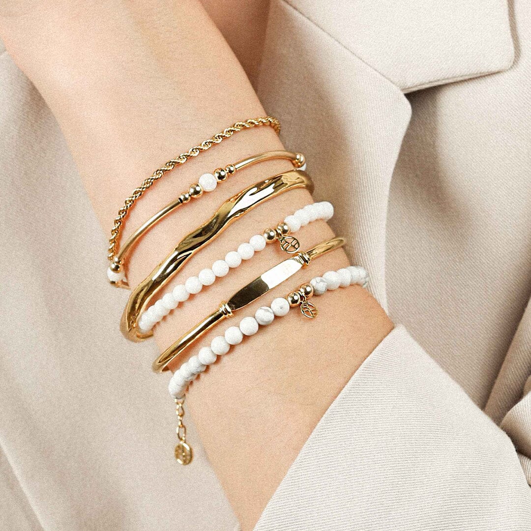 Howlite Lumier Bracelet - Stone of Clarity