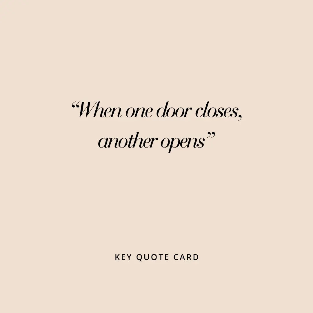 Key Charm quote card