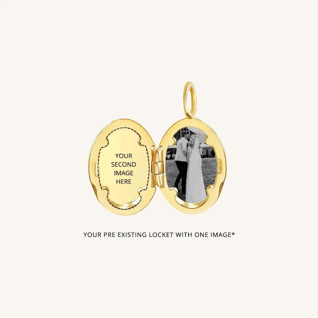 The Add an image to your Oval Locket by Francesca Jewellery from the Service Collection.