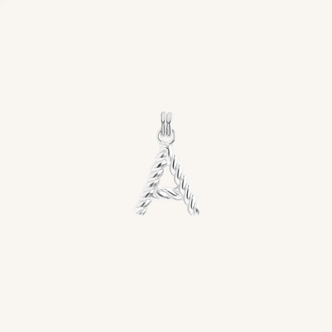 Rope Letter Charm - ROPEA_SMALL_SILVER_1.jpg