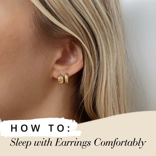 How To Sleep With Earrings Comfortably - A Sensitive Ears Care Guide