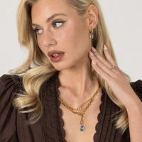 Isla Pendant Fob Necklace
