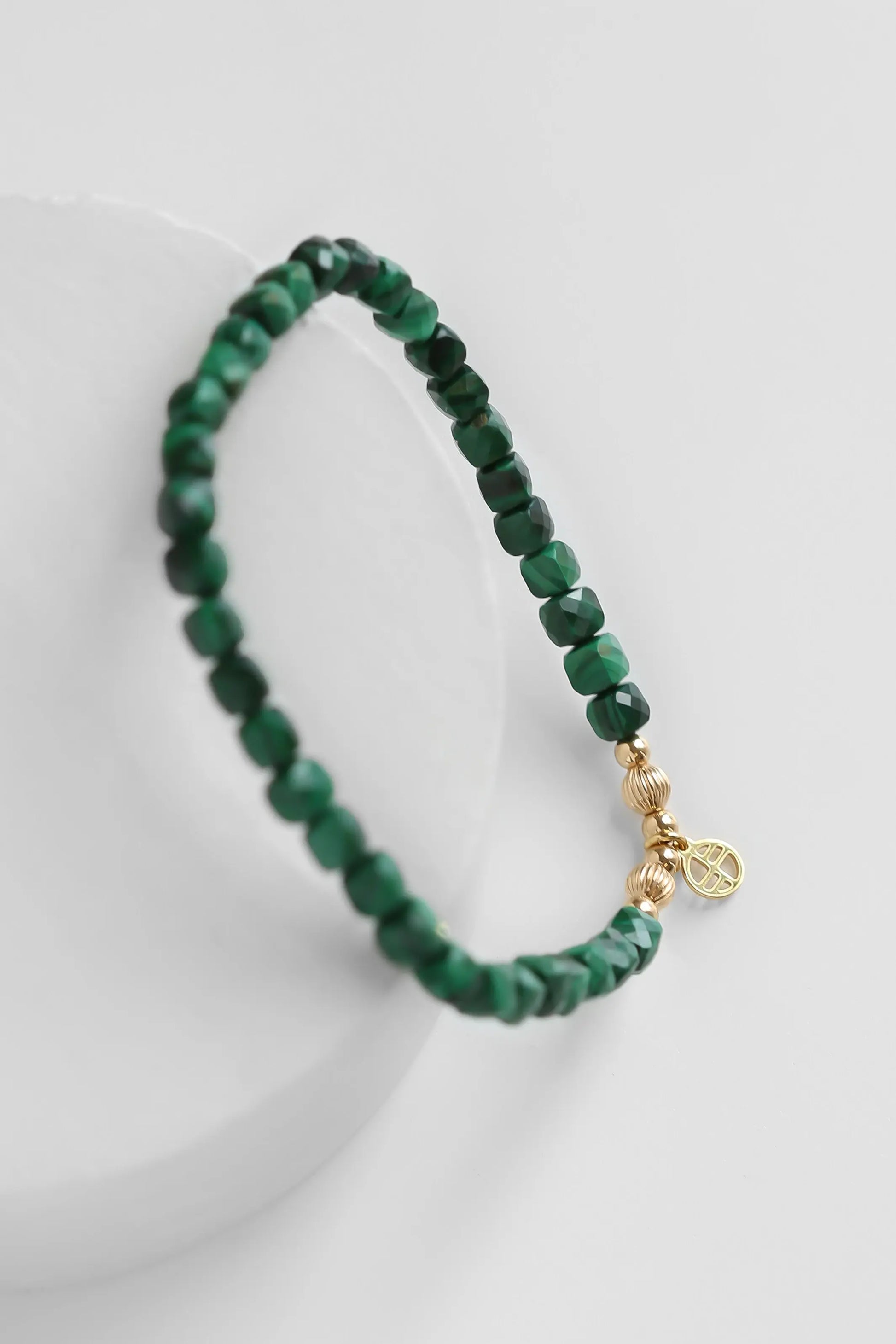 The    Fleetwood Bracelet Malachite by  Francesca Jewellery from the Bracelets Collection.