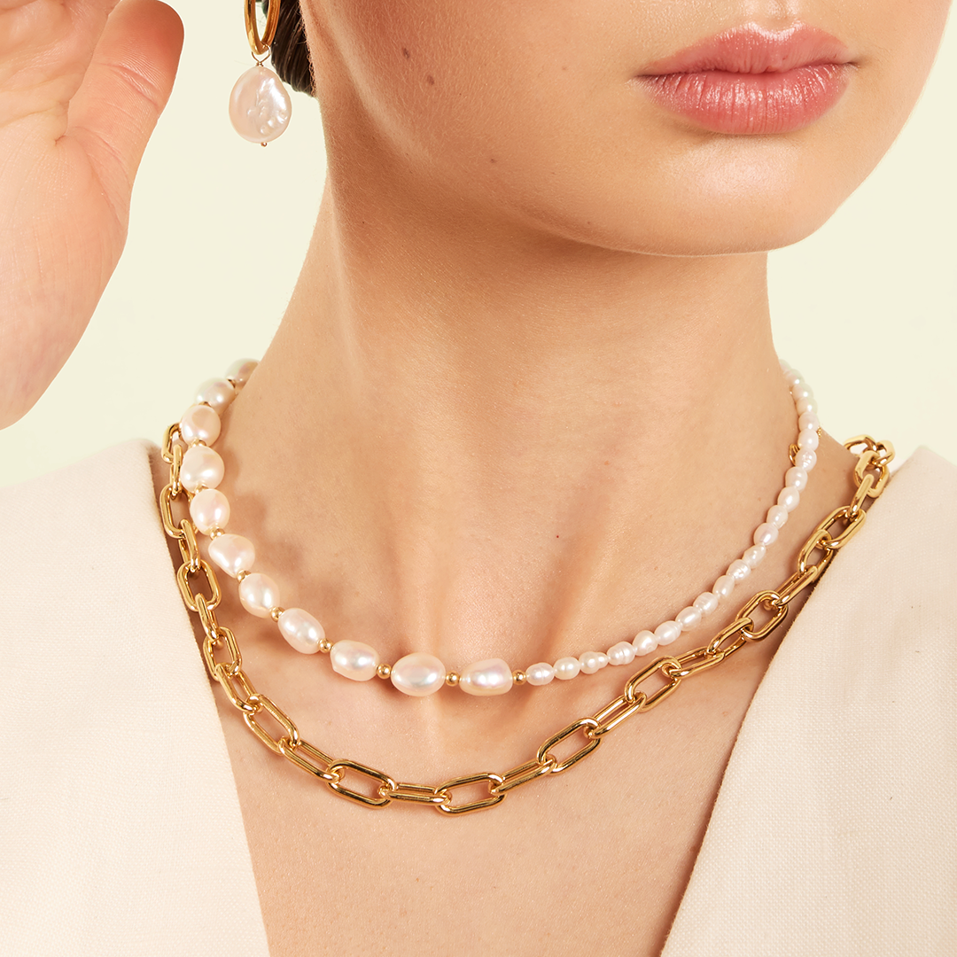 Fusion Pearl Necklace