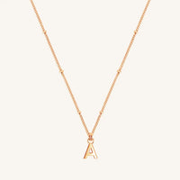 The    Letter Necklace Bobble Chain by  Francesca Jewellery from the Necklaces Collection.