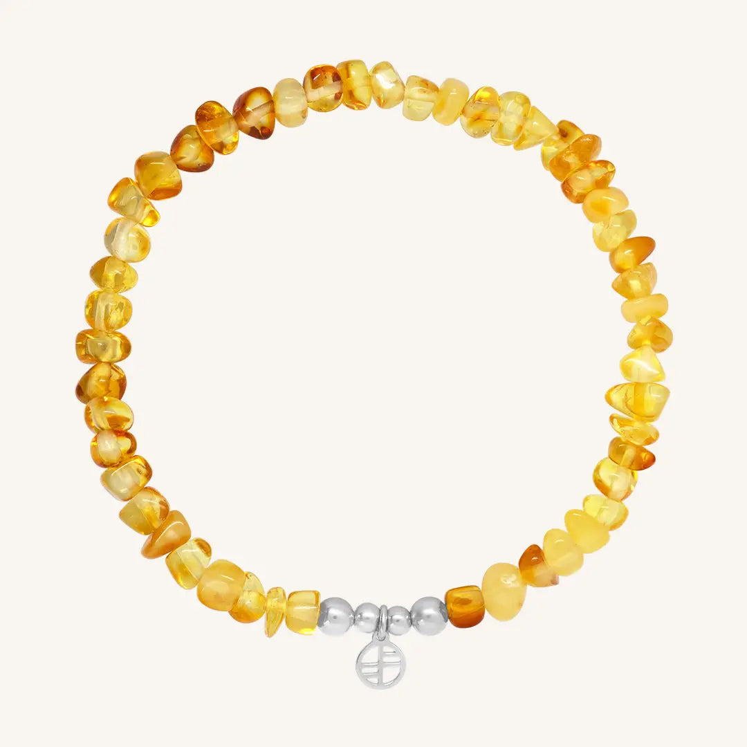 Abundance Amber Stone Bracelet