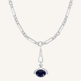 Adeline Reversible Pendant Fob Necklace