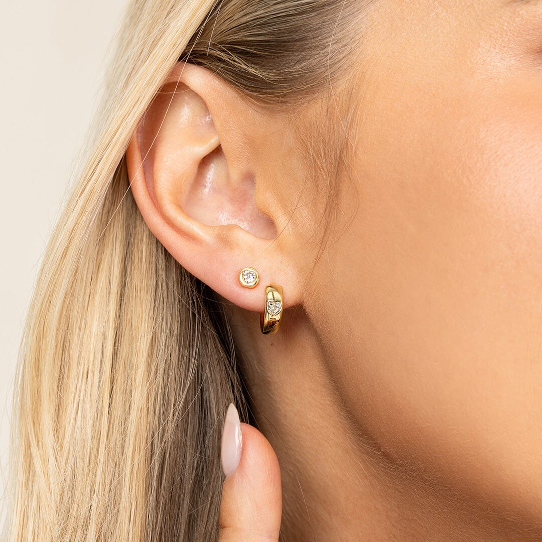 Adore Clear Earring Set