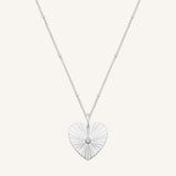 Amata Heart Photo Locket Necklace
