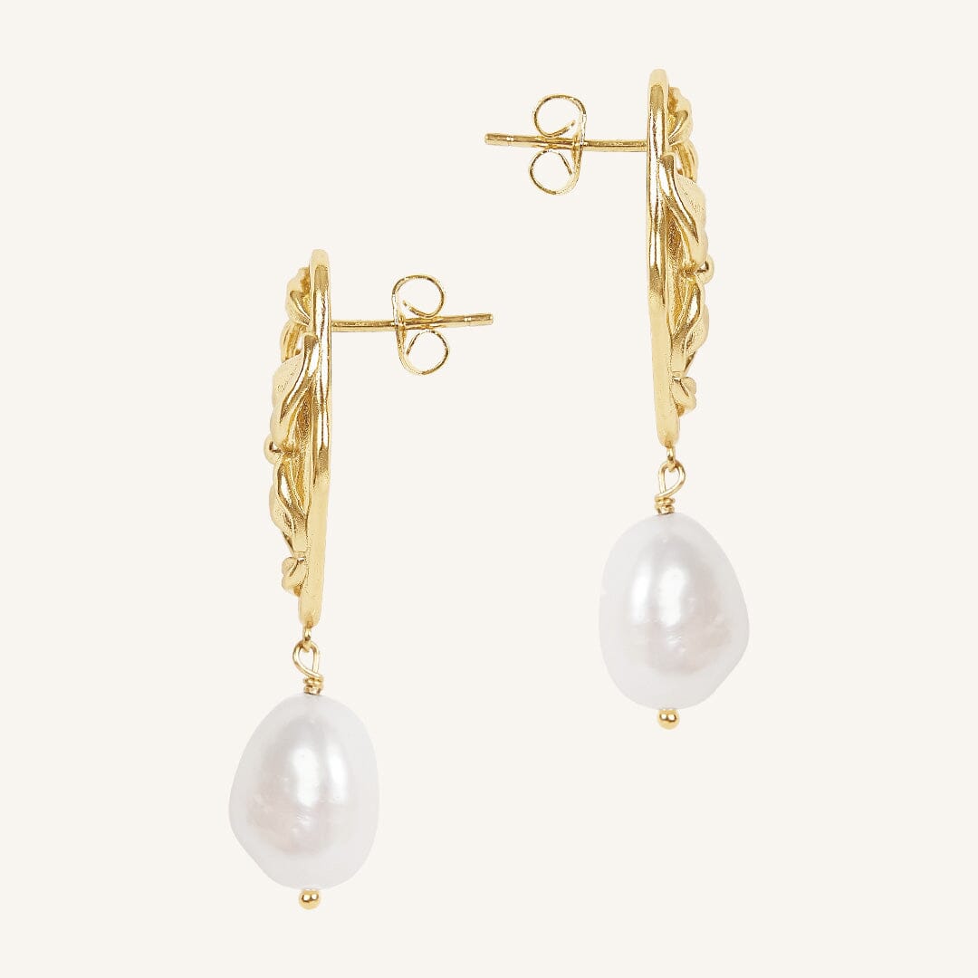 Audrey Pearl Earrings