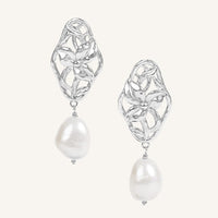 Audrey Pearl Earrings