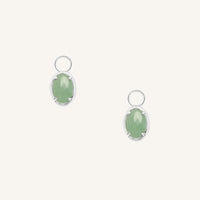Aventurine Haven Hoop Charm (Set of 2)
