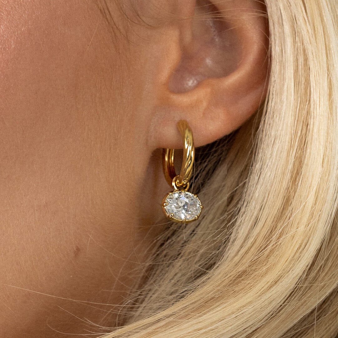Estelle Bracelet and Hoops Set