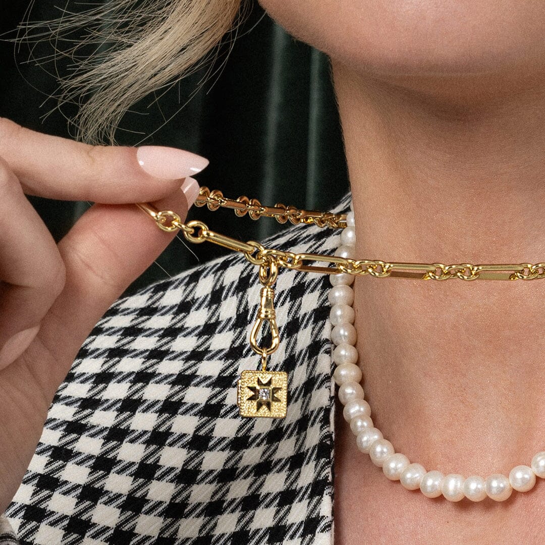 Juliet Fob Chain Necklace