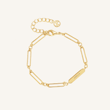 Mini Me Etch Chain Bracelet 1 Panel