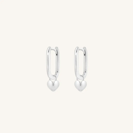 The  SILVER  Behold Marley Hoops by  Francesca Jewellery from the Earrings Collection.
