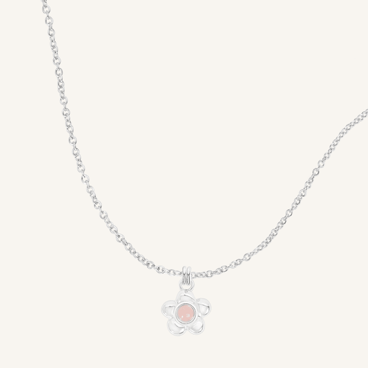 Blossom Flower Charm Necklace